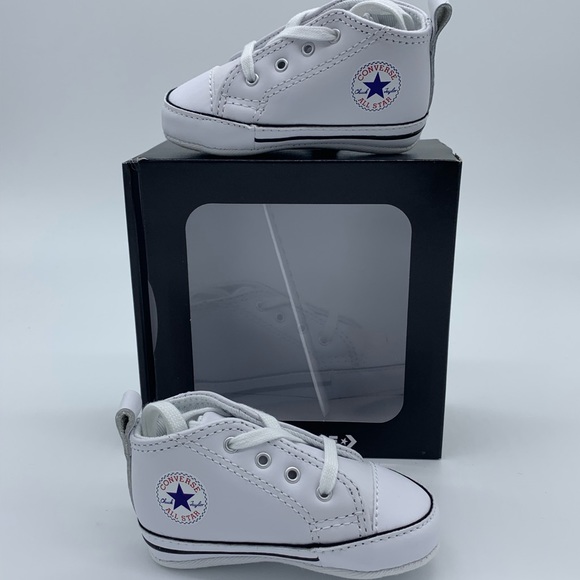 infant white converse